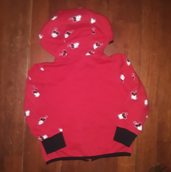 💥💥 3 for 10 💥💥4t girls mini mouse zip up hoody - Picture 4 of 8